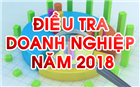 Tiến hành điều tra doanh nghiệp năm 2018