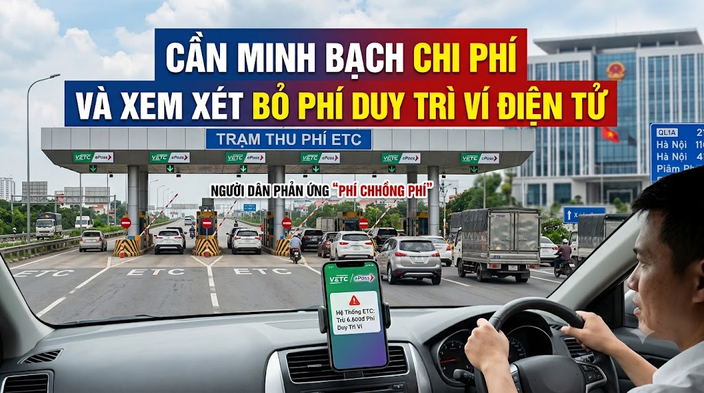 ETC: Cần minh bạch chi phí và xem xét bỏ phí duy trì ví điện tử