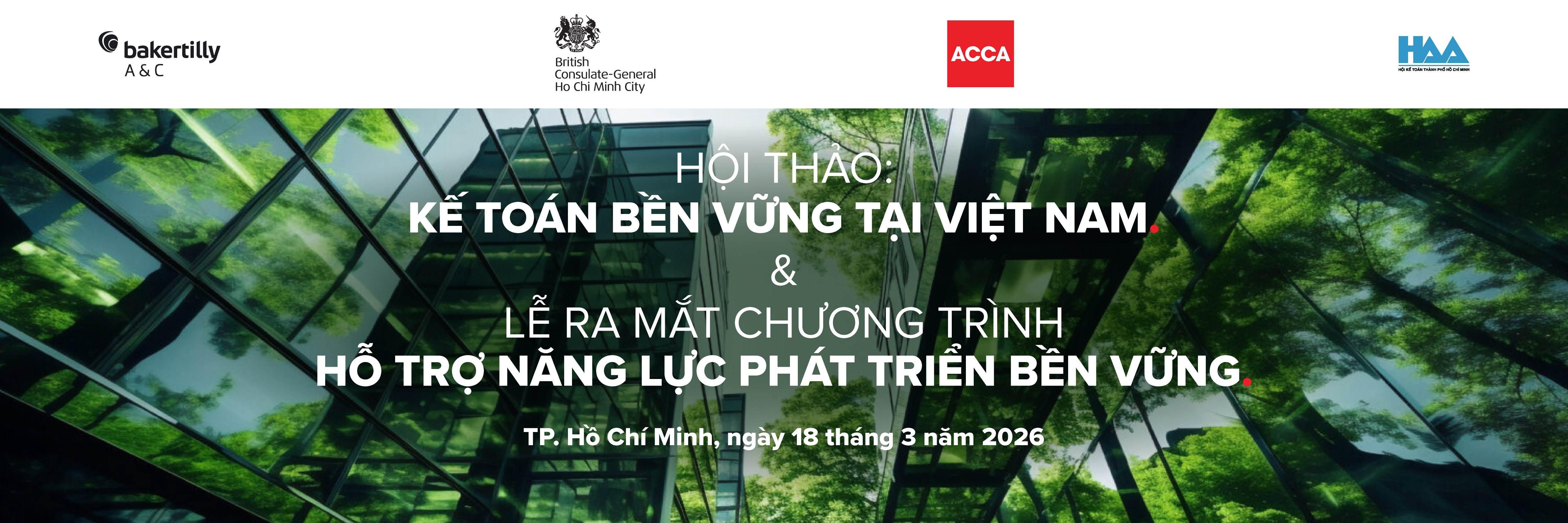 HỘI THẢO KẾ TOÁN BỀN VỮNG TẠI VIỆT NAM